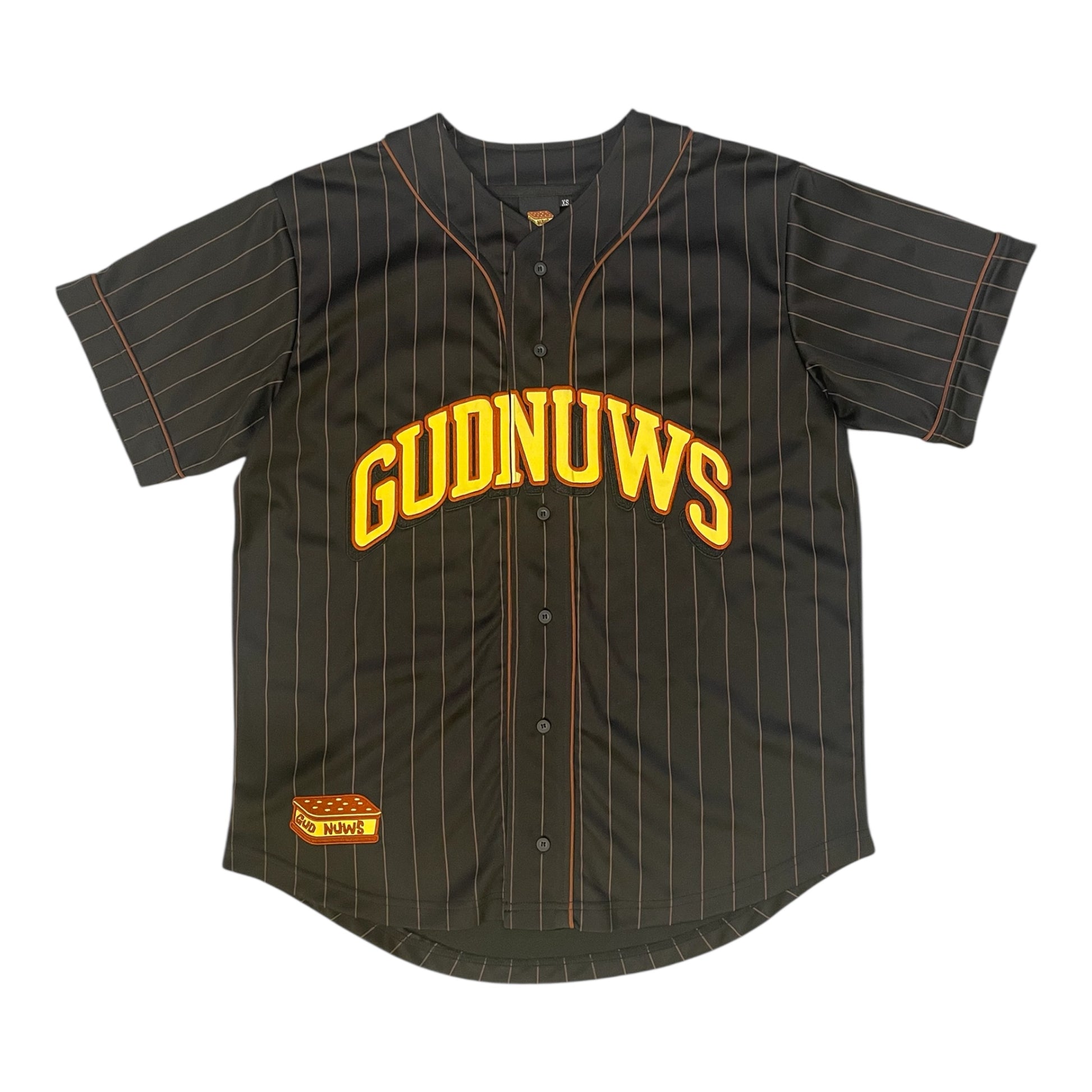 BANANA BASEBALL JERSEY - gud nuws