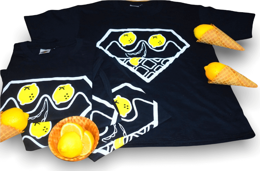 L.E lemon Diamond Tee - gud nuws